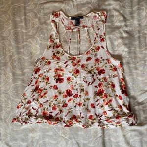 Forever 21 floral tank